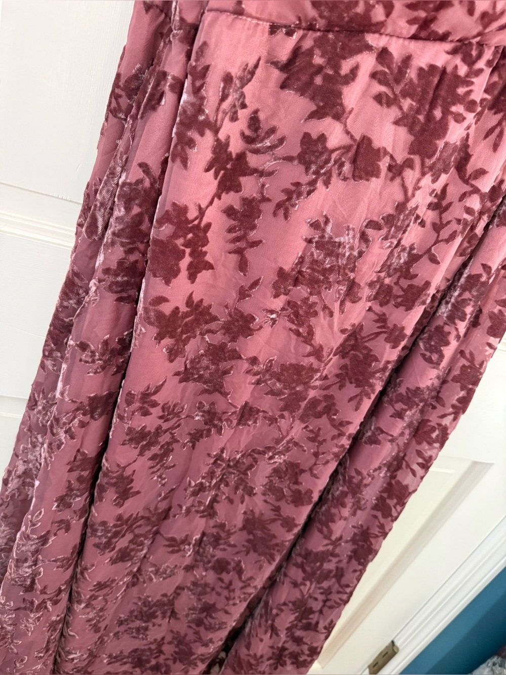 NWT Revelry Athena Floral Burnout Velvet Dress 🥀 Sz 6 - Picture 5 of 6